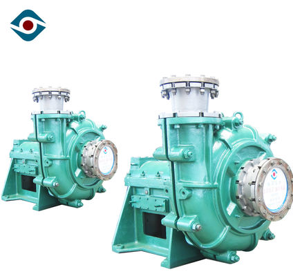 Bảo tồn nước Máy bơm bùn ly tâm ly tâm Bơm bùn với lớp lót bằng cao su / PTFE nhà cung cấp